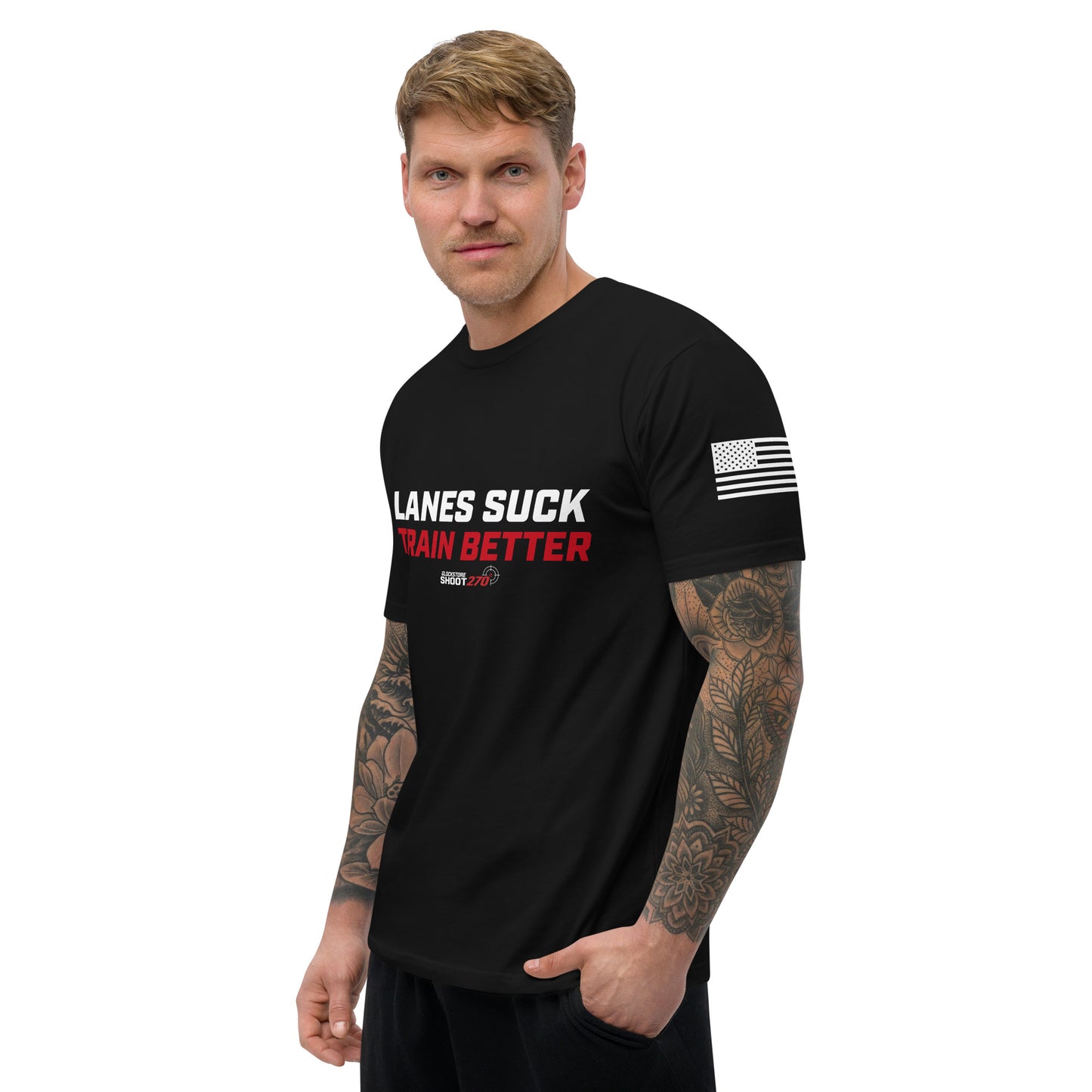 "Lanes Suck" Short Sleeve T-Shirt